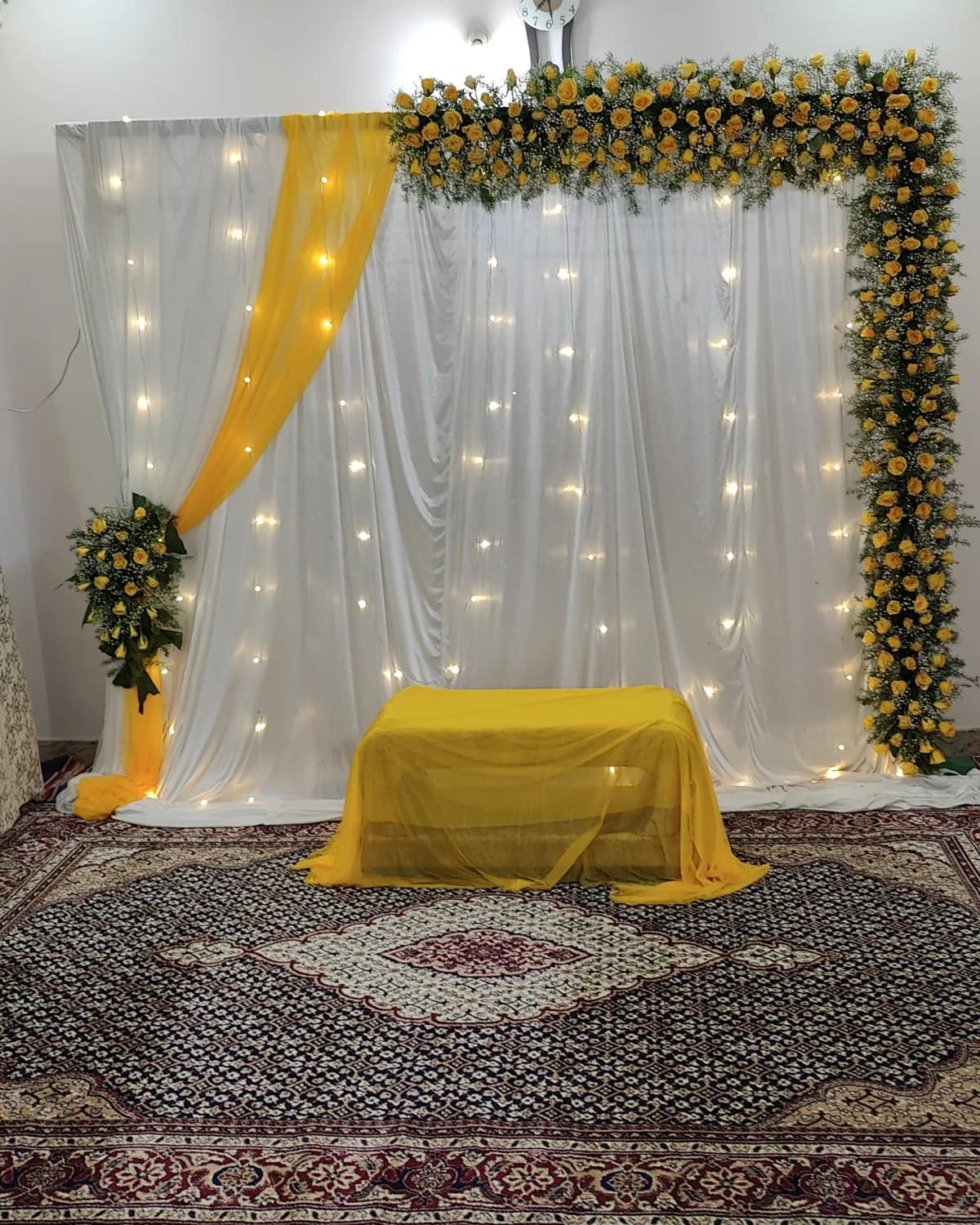 Haldi Decoration decoration by We Decor in Bangalore