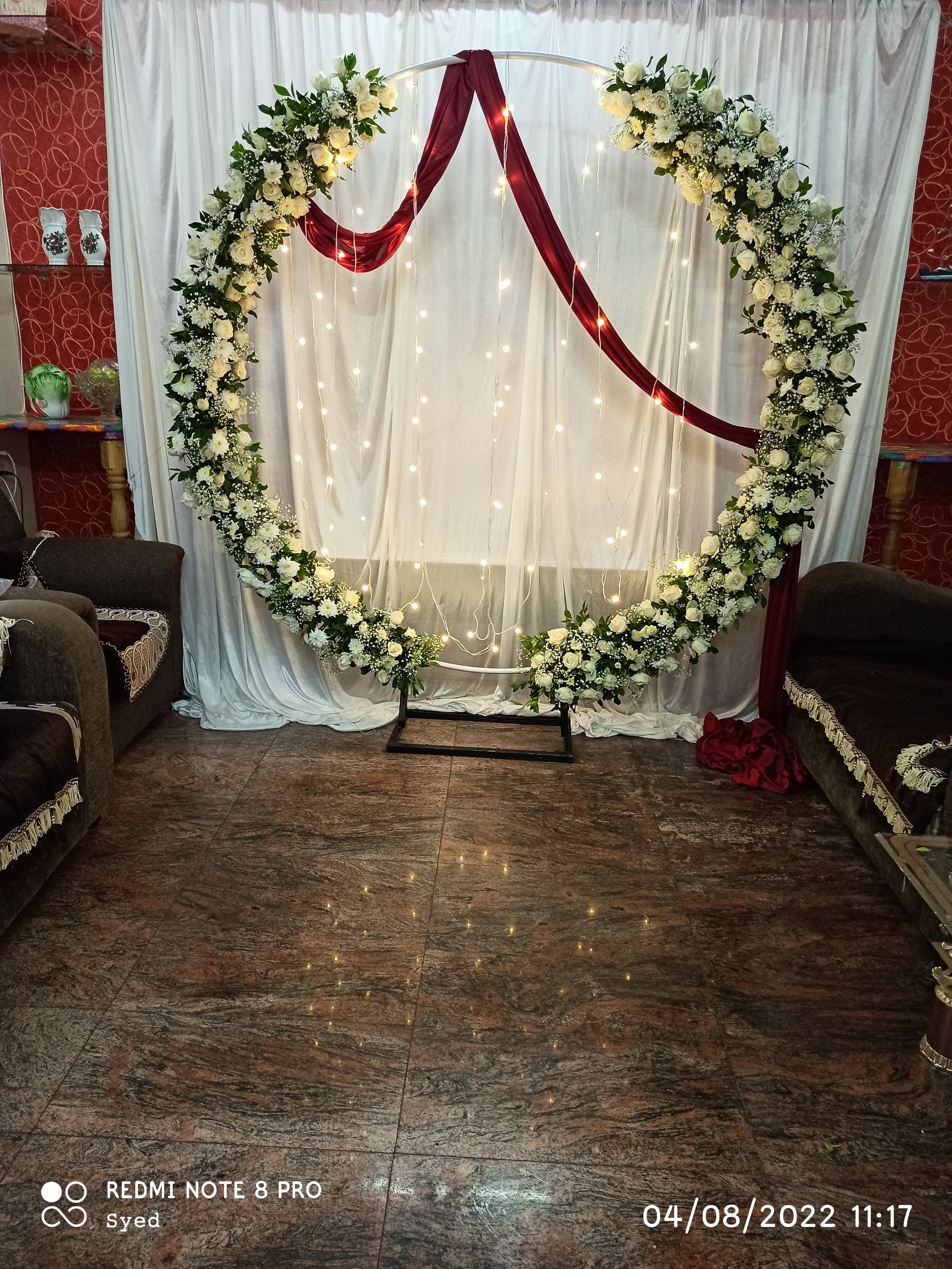 engagement decoration showcase - We Decor Bangalore